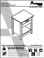 Ameriwood HOME 5894325COM Assembly Manual preview