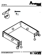 Предварительный просмотр 11 страницы Ameriwood HOME 5950103COM Assembly Manual