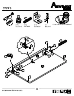 Preview for 16 page of Ameriwood HOME 5955222COM Instruction Booklet
