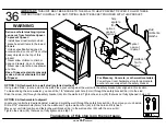 Preview for 39 page of Ameriwood HOME 5962341COM Instruction Booklet