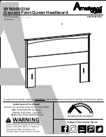 Preview for 1 page of Ameriwood HOME 5976303COM Instruction Booklet