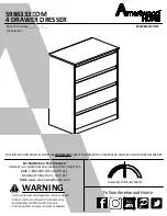 Ameriwood HOME 5986333COM Assembly Instructions Manual preview