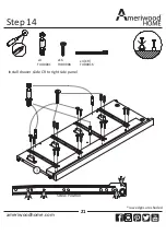 Preview for 21 page of Ameriwood HOME 5990196COM Manual