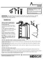 Preview for 36 page of Ameriwood HOME 5990196COM Manual