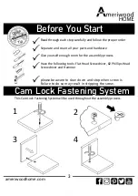 Preview for 3 page of Ameriwood HOME 5991296COM Manual