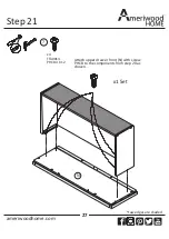 Preview for 27 page of Ameriwood HOME 5994096COM Instruction Booklet