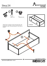 Preview for 30 page of Ameriwood HOME 5994096COM Instruction Booklet