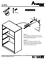 Preview for 16 page of Ameriwood HOME 5998222WCOM Manual