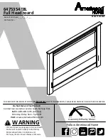 Preview for 1 page of Ameriwood HOME 6475354EBL Manual