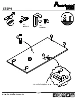 Preview for 12 page of Ameriwood HOME 6544817COM Assembly Instructions Manual