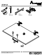 Preview for 18 page of Ameriwood HOME 6544817COM Assembly Instructions Manual