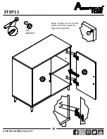 Preview for 19 page of Ameriwood HOME 6544817COM Assembly Instructions Manual