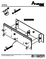 Предварительный просмотр 13 страницы Ameriwood HOME 6762335COM Assembly Instruction Manual