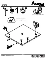 Предварительный просмотр 15 страницы Ameriwood HOME 6762335COM Assembly Instruction Manual