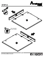 Предварительный просмотр 18 страницы Ameriwood HOME 6762335COM Assembly Instruction Manual