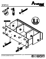 Предварительный просмотр 20 страницы Ameriwood HOME 6762335COM Assembly Instruction Manual