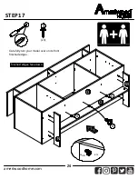 Предварительный просмотр 24 страницы Ameriwood HOME 6762335COM Assembly Instruction Manual