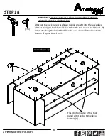 Предварительный просмотр 25 страницы Ameriwood HOME 6762335COM Assembly Instruction Manual