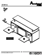 Предварительный просмотр 28 страницы Ameriwood HOME 6762335COM Assembly Instruction Manual