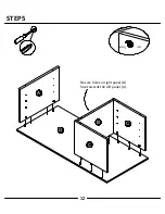 Preview for 12 page of Ameriwood HOME 6899222COM Customer Instruction Booklet