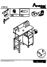 Предварительный просмотр 22 страницы Ameriwood HOME 6925015COM Manual