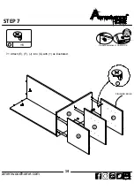 Предварительный просмотр 14 страницы Ameriwood HOME 7027013COM Assembly Instructions Manual