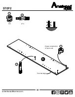 Preview for 10 page of Ameriwood HOME 7131222EBL Instruction Booklet