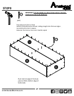 Preview for 17 page of Ameriwood HOME 7131222EBL Instruction Booklet