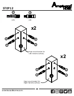 Preview for 20 page of Ameriwood HOME 7131222EBL Instruction Booklet
