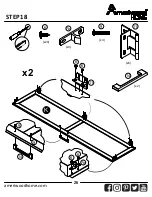 Preview for 26 page of Ameriwood HOME 7131222EBL Instruction Booklet