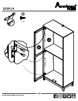 Preview for 27 page of Ameriwood HOME 7131222EBL Instruction Booklet