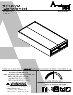 Ameriwood HOME 7191341COM Manual preview