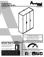 Ameriwood HOME 7226341EBL Manual preview