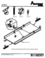 Предварительный просмотр 12 страницы Ameriwood HOME 7226341EBL Manual