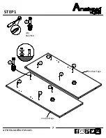 Preview for 7 page of Ameriwood HOME 7390015COM Assembly Instructions Manual