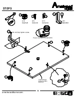 Preview for 9 page of Ameriwood HOME 7390015COM Assembly Instructions Manual