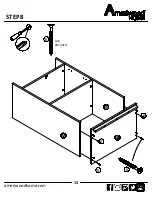 Preview for 14 page of Ameriwood HOME 7390015COM Assembly Instructions Manual