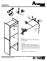 Preview for 20 page of Ameriwood HOME 7390015COM Assembly Instructions Manual