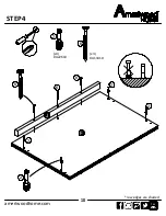 Preview for 10 page of Ameriwood HOME 7390056PCOM Instruction Booklet