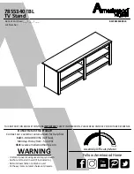 Ameriwood HOME 7855340EBL Manual preview