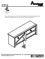 Preview for 24 page of Ameriwood HOME 7855340EBL Manual