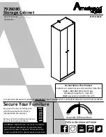 Preview for 1 page of Ameriwood HOME 7926080 Instruction Booklet