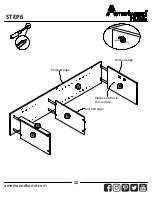 Preview for 12 page of Ameriwood HOME 7926080 Instruction Booklet