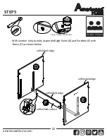 Предварительный просмотр 11 страницы Ameriwood HOME 7965850COM Assembly Instructions Manual