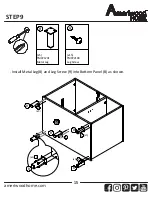 Предварительный просмотр 15 страницы Ameriwood HOME 7965850COM Assembly Instructions Manual