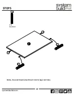 Preview for 12 page of Ameriwood HOME 8077333 Assembly Instructions Manual