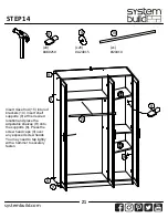 Preview for 21 page of Ameriwood HOME 8077333 Assembly Instructions Manual