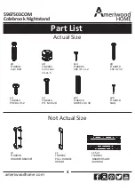 Preview for 4 page of Ameriwood HOME 810369260 Assembly Manual