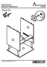 Preview for 19 page of Ameriwood HOME 810369260 Assembly Manual