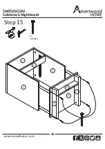 Preview for 20 page of Ameriwood HOME 810369260 Assembly Manual